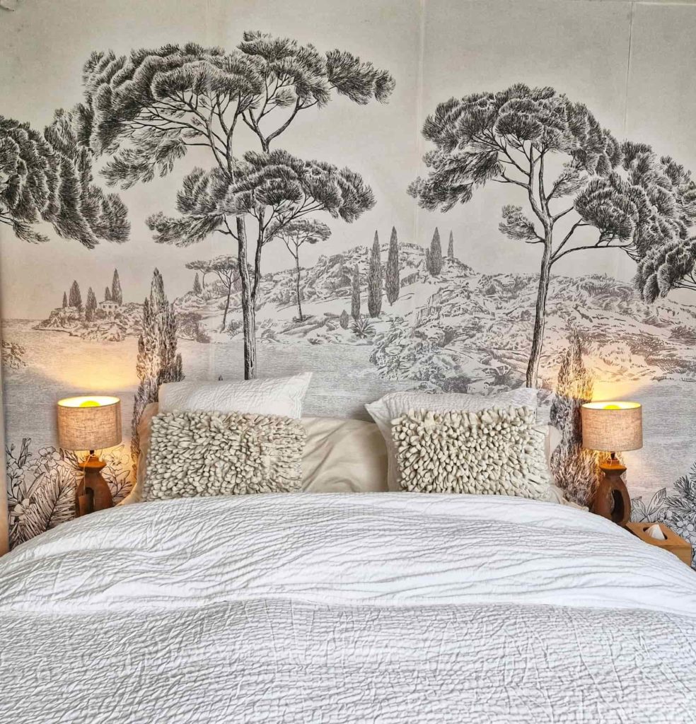 Chambre double – Vue sur Piscine avec accès au spa à Waterloo